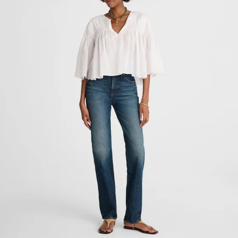 Madewell The Longline Straight Jean
